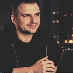 Pavel Buchnev, the founder of harnsy